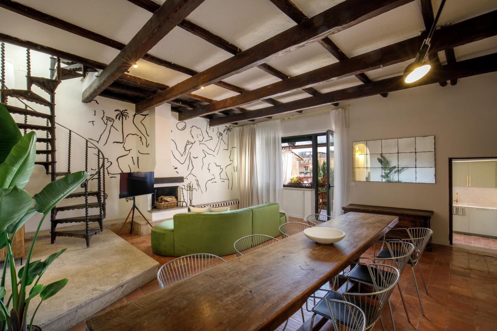 Apartment Tiberim Lux Penthouse View Rome